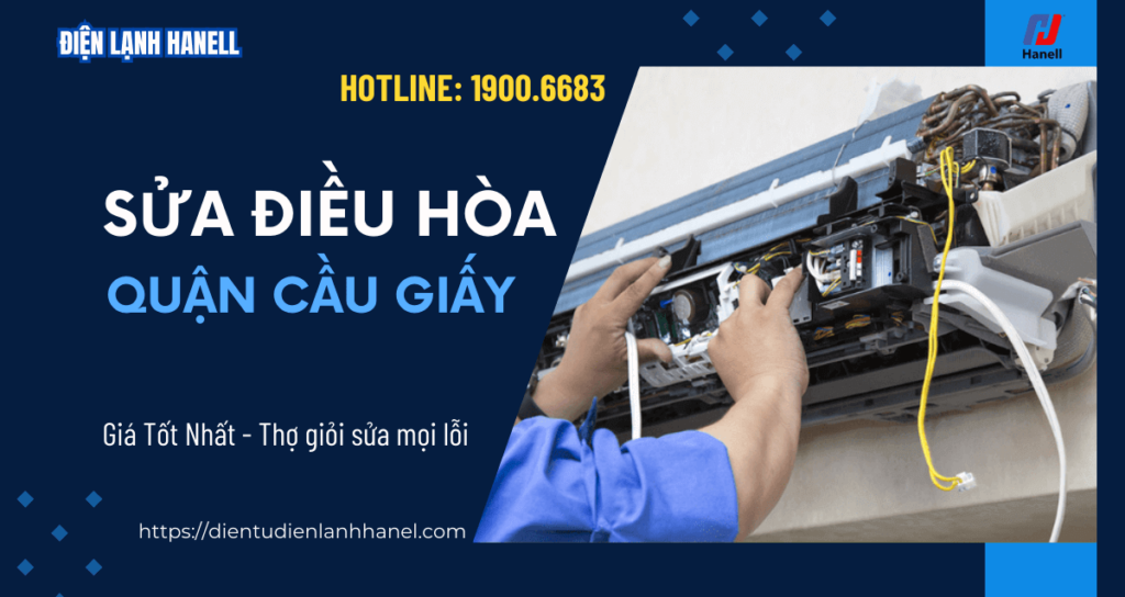 Địa chỉ sửa chữa điều hòa Cầu Giấy uy tín, chất lượng